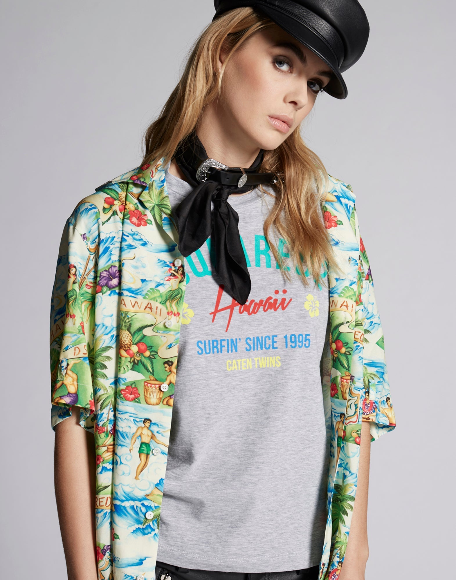 Dsquared2 Women's Short Sleeve T-Shirt in Grey
