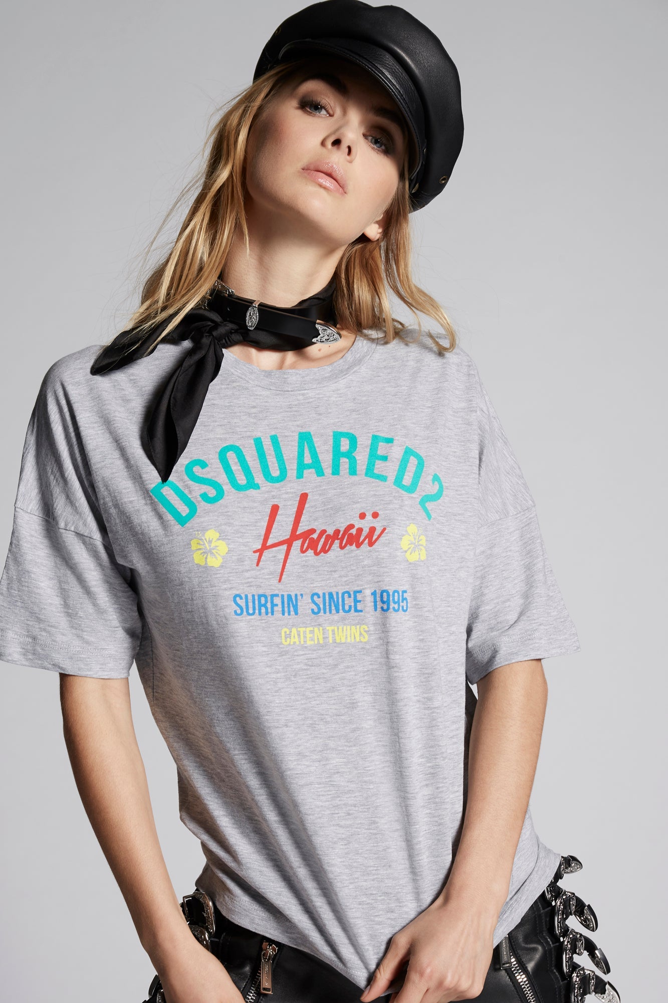 Dsquared2 Women's Short Sleeve T-Shirt in Grey