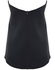 RAEY Womens Internal Corset Trapeze Top in Black