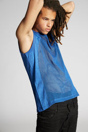 Dsquared2 Men's Short Sleeve T-Shirt in Blue