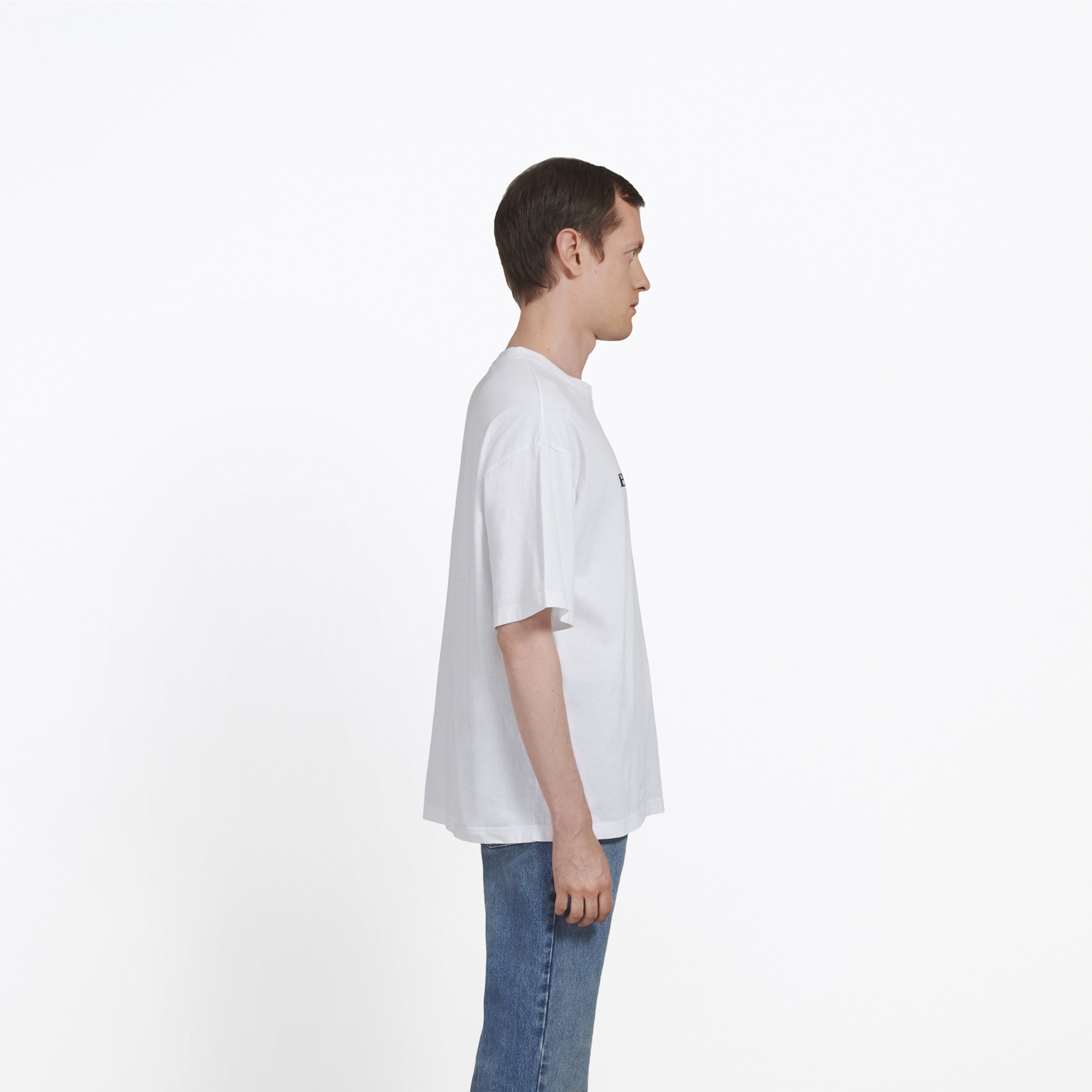 Balenciaga Mens T-Shirt In White