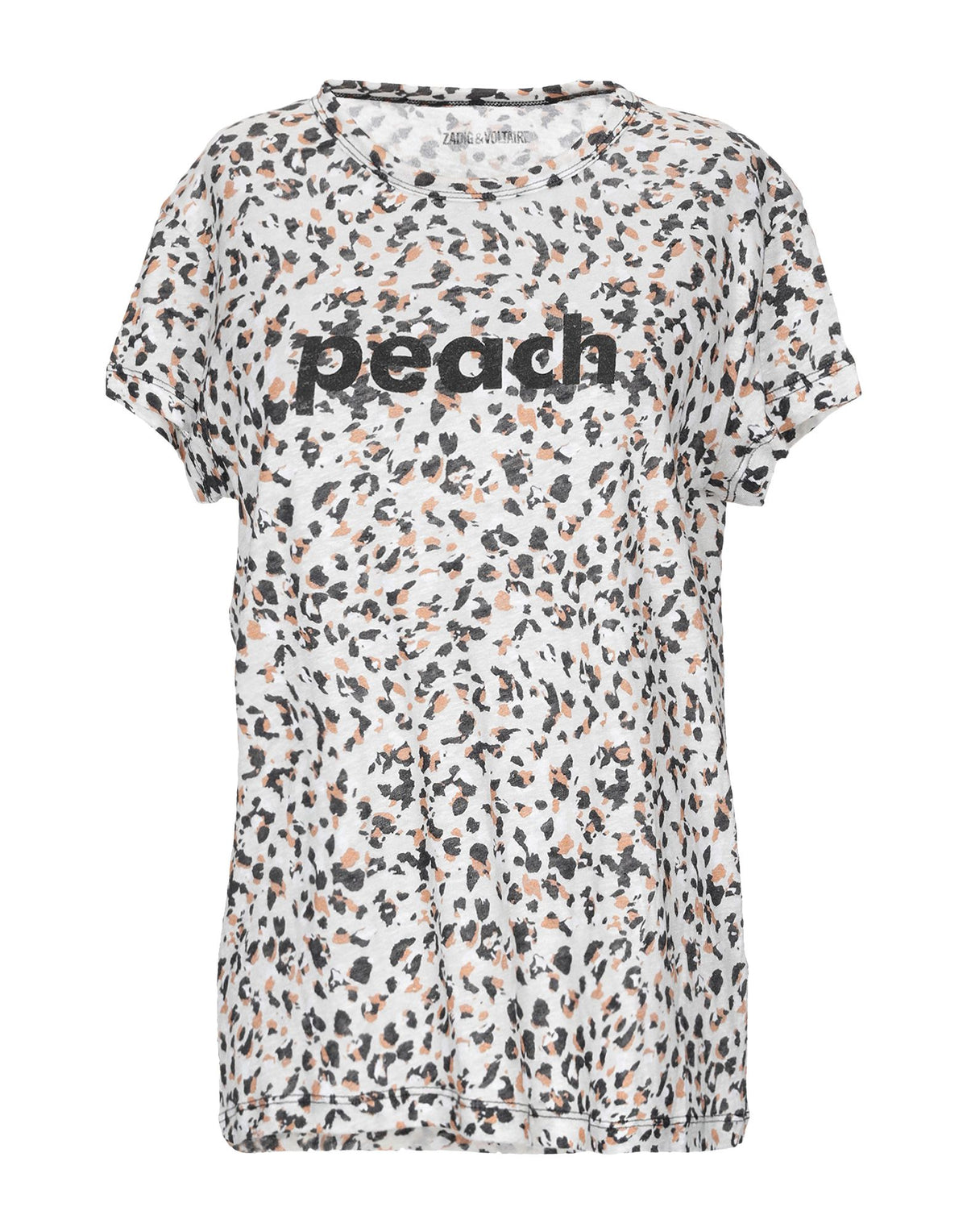 Zadig&Voltaire Women's Crew Neck Jersey T-Shirt
