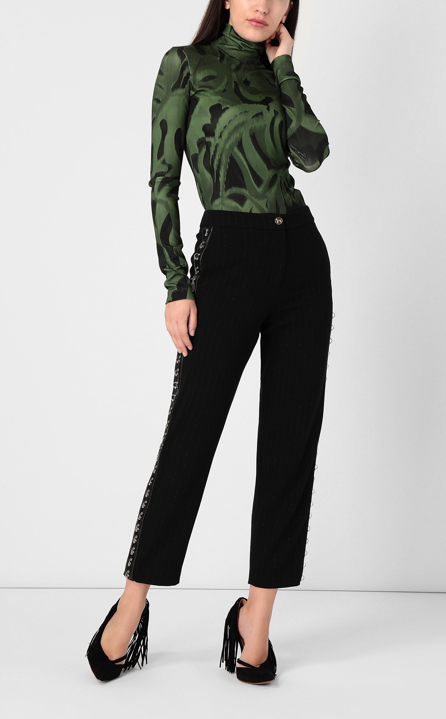 Just Cavalli Women's Top in Green