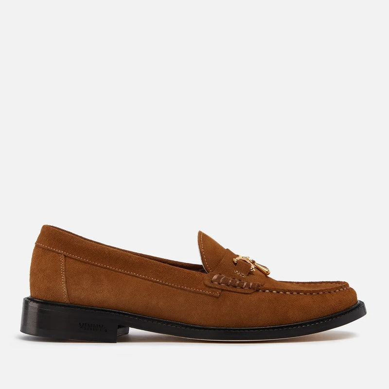 Vinny's Mens Luxe Beige Loafers