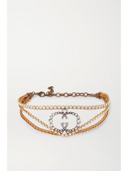 Gucci Womens Choker Necklace in Gold