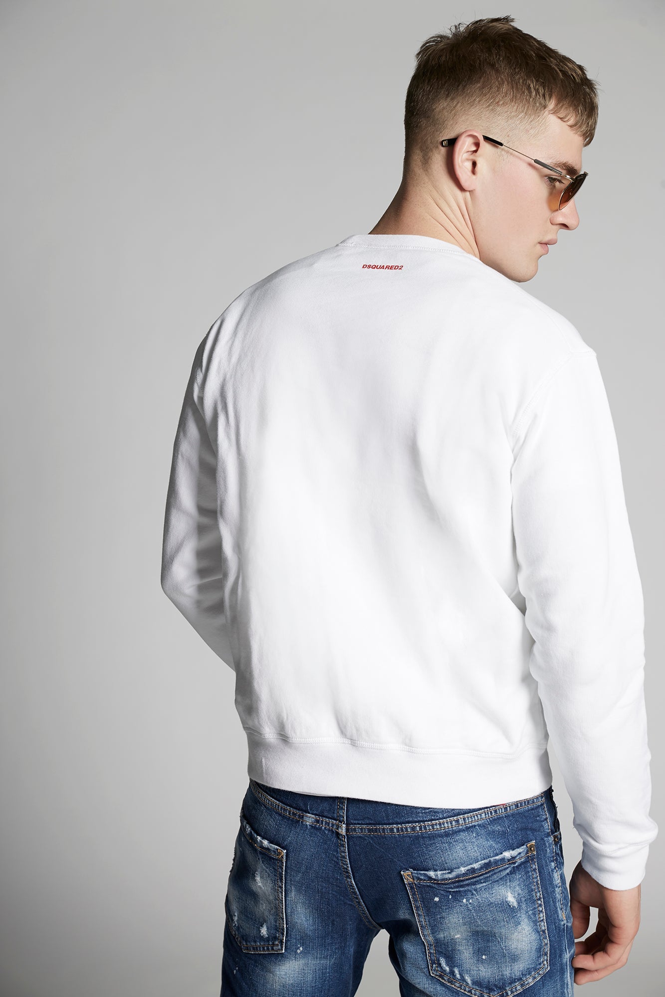 Dsquared2 Men's Sweatshirt in White