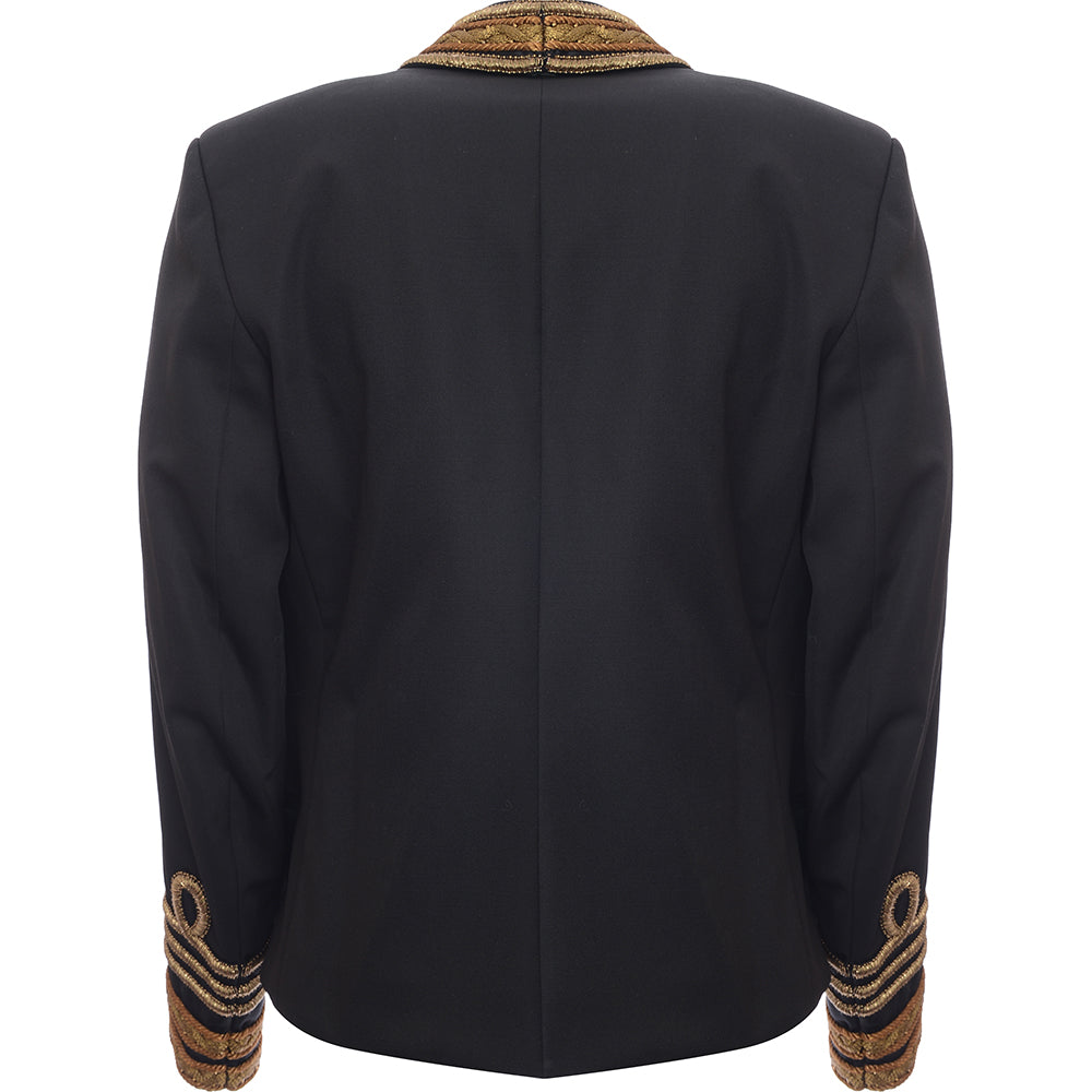 Balmain Mens Jacket In Black
