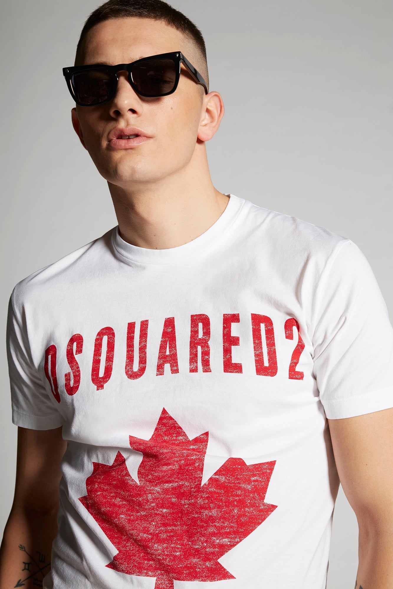 Dsquared2 Men's Short Sleeve T-Shirt in White