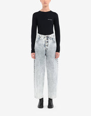 Mm6 Maison Margiela Women's Top in Black