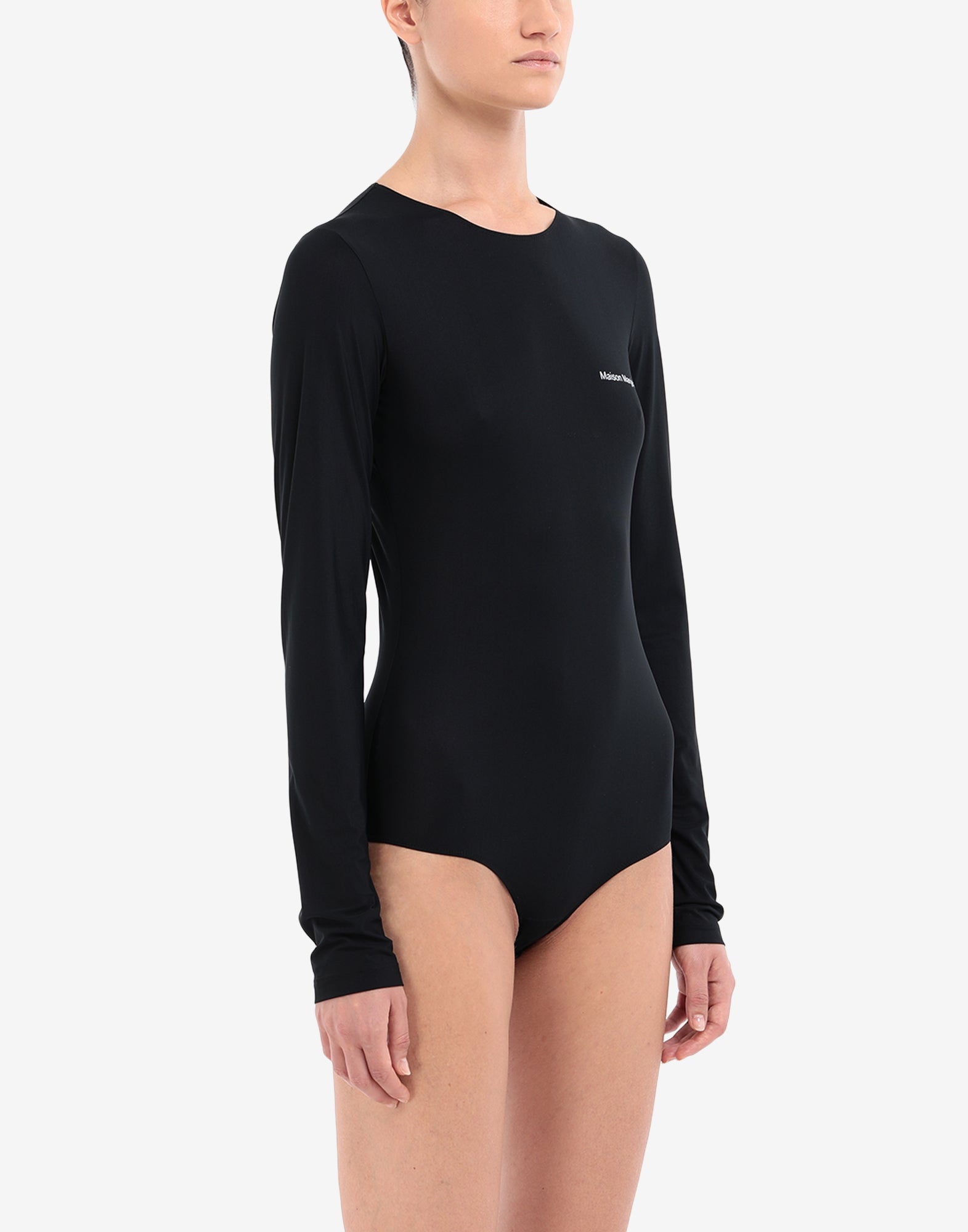 Mm6 Maison Margiela Women's Top in Black