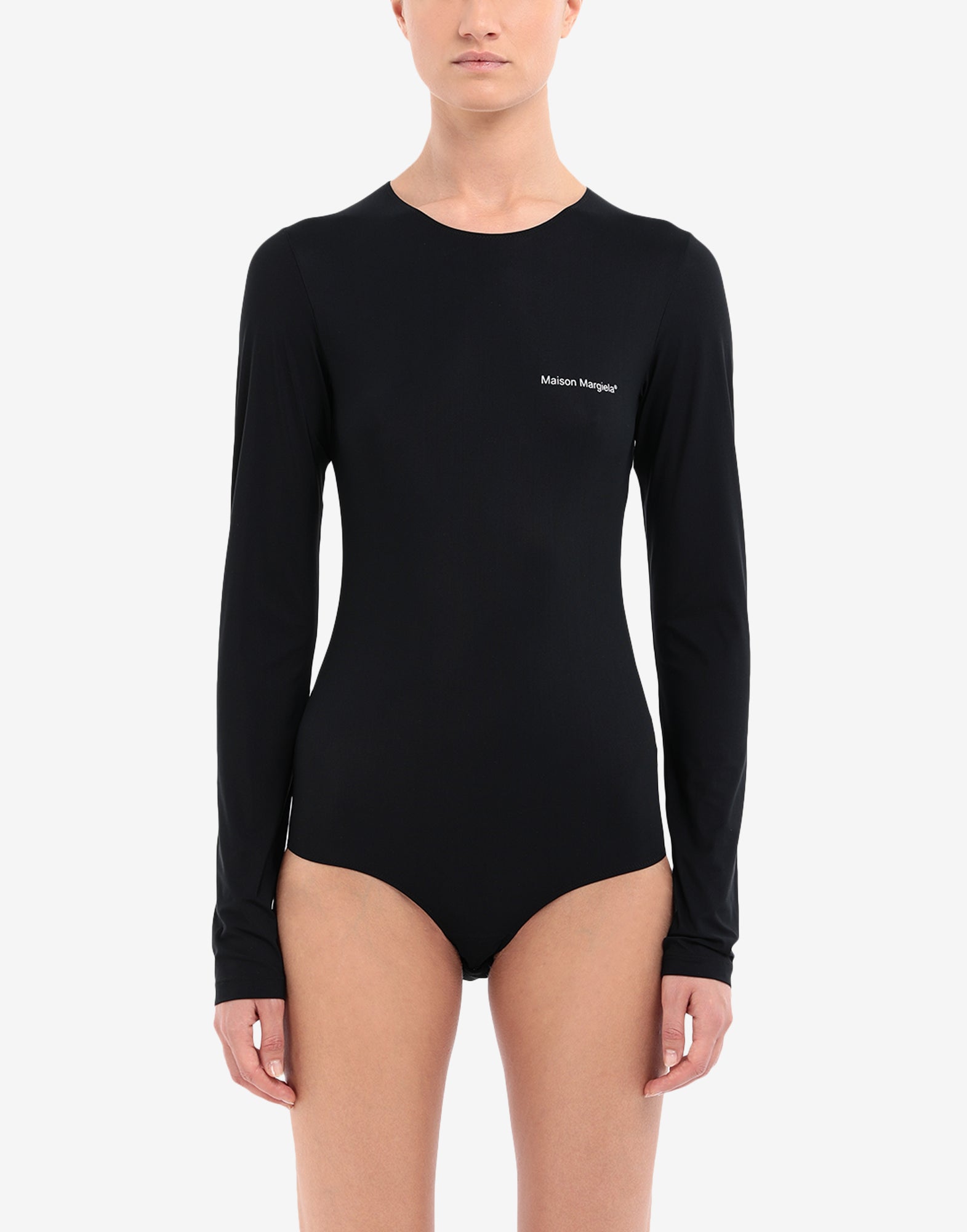 Mm6 Maison Margiela Women's Top in Black