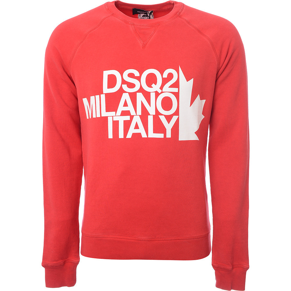Dsquared2 Mens Sweatshirt In Red