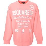 Dsquared2 Mens Sweatshirt In Pink