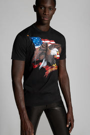 Dsquared2 Men's Short Sleeve T-Shirt in Black