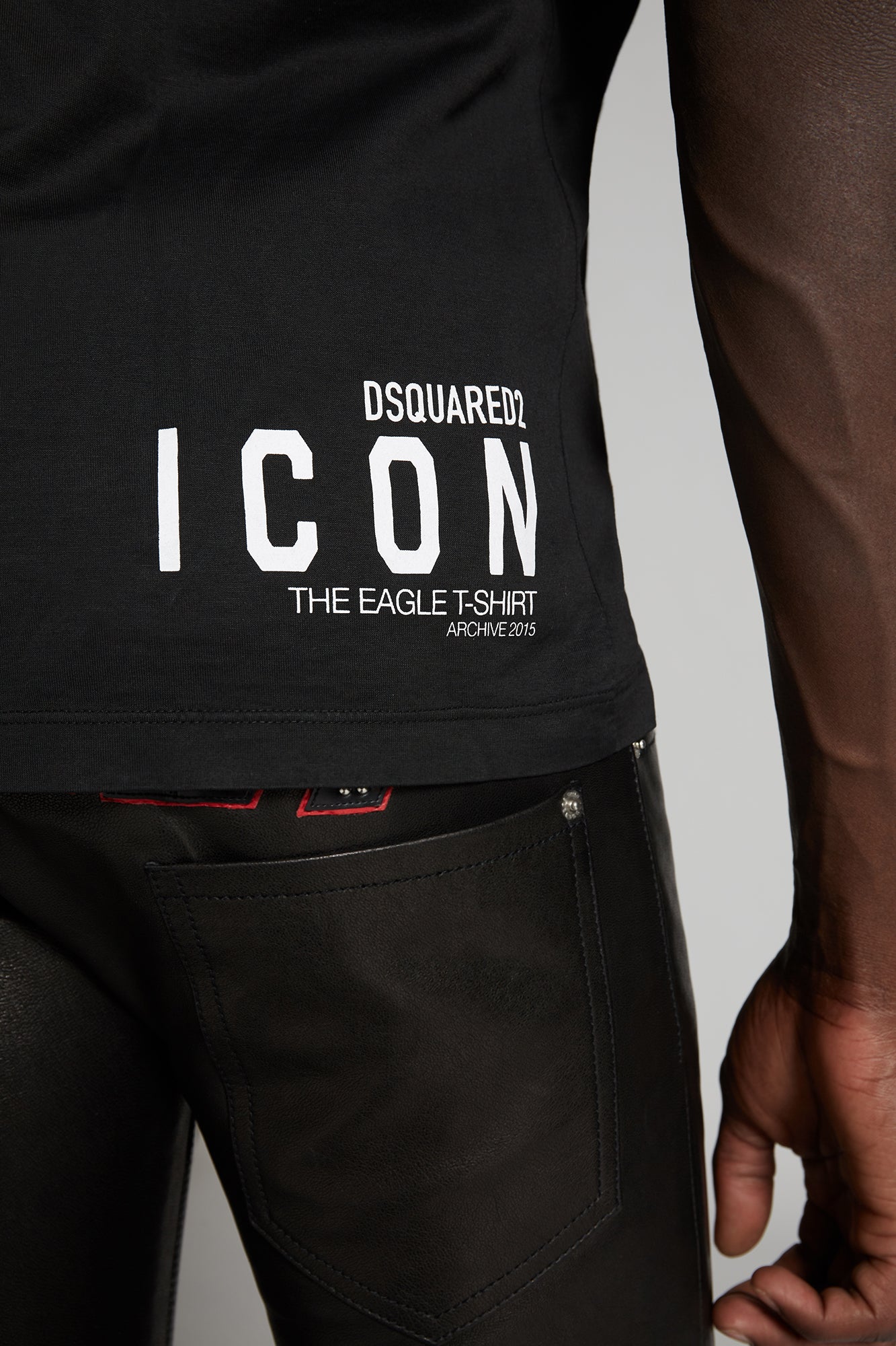 Dsquared2 Men's Short Sleeve T-Shirt in Black