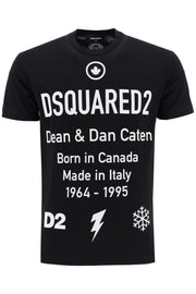 Dsquared2 Men's Short Sleeve T-Shirt in Black