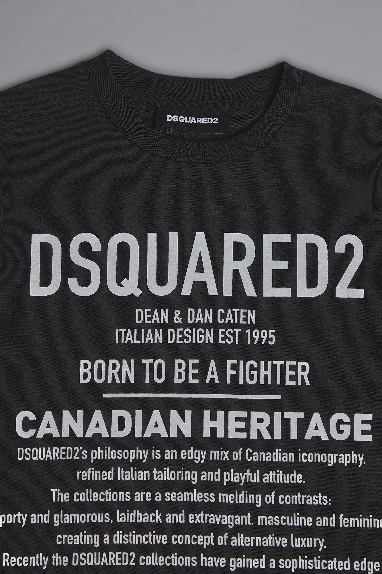 Dsquared2 Boys' Short Sleeve T-Shirt in Black