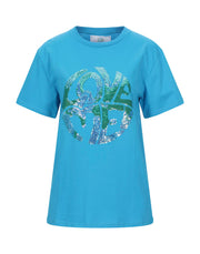 Alberta Ferretti Women's Crew Neck Sequin T-Shirt