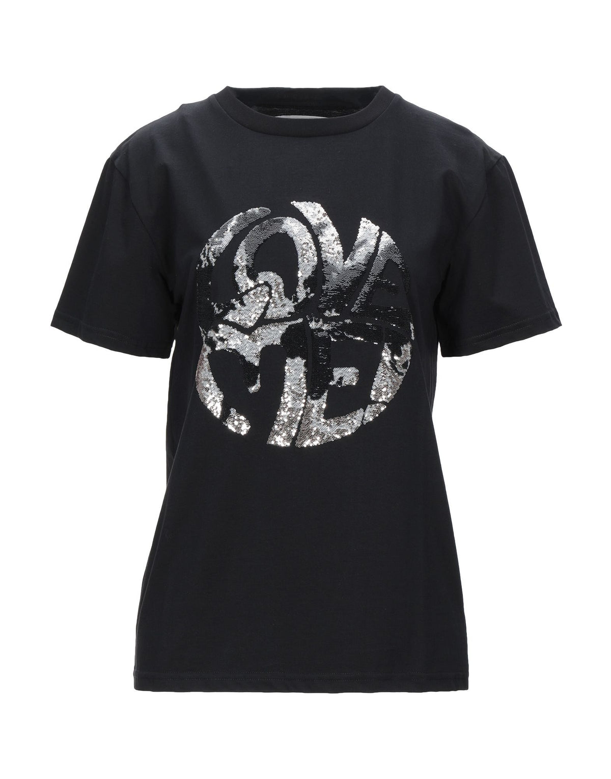Alberta Ferretti Women's Crew Neck Sequin T-Shirt