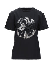 Alberta Ferretti Women's Crew Neck Sequin T-Shirt