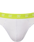 Cr7 Mens 1250852 3 Pack Brief in Multicoloured