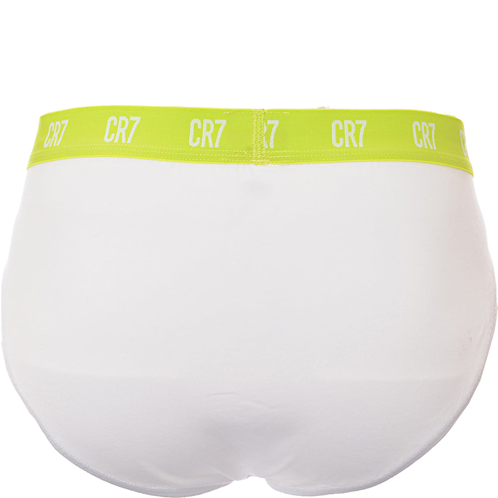 Cr7 Mens 1250852 3 Pack Brief in Multicoloured