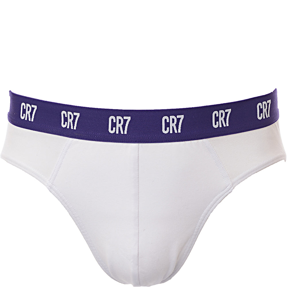 Cr7 Mens 1250852 3 Pack Brief in Multicoloured