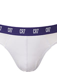 Cr7 Mens 1250852 3 Pack Brief in Multicoloured