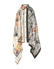 Burberry Women's Satin Button Top