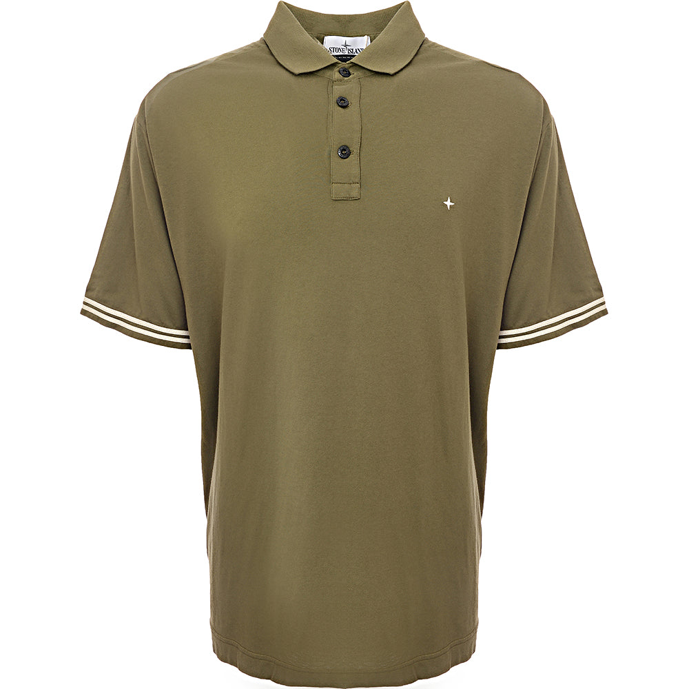 Stone Island Mens Polo Shirt In Green