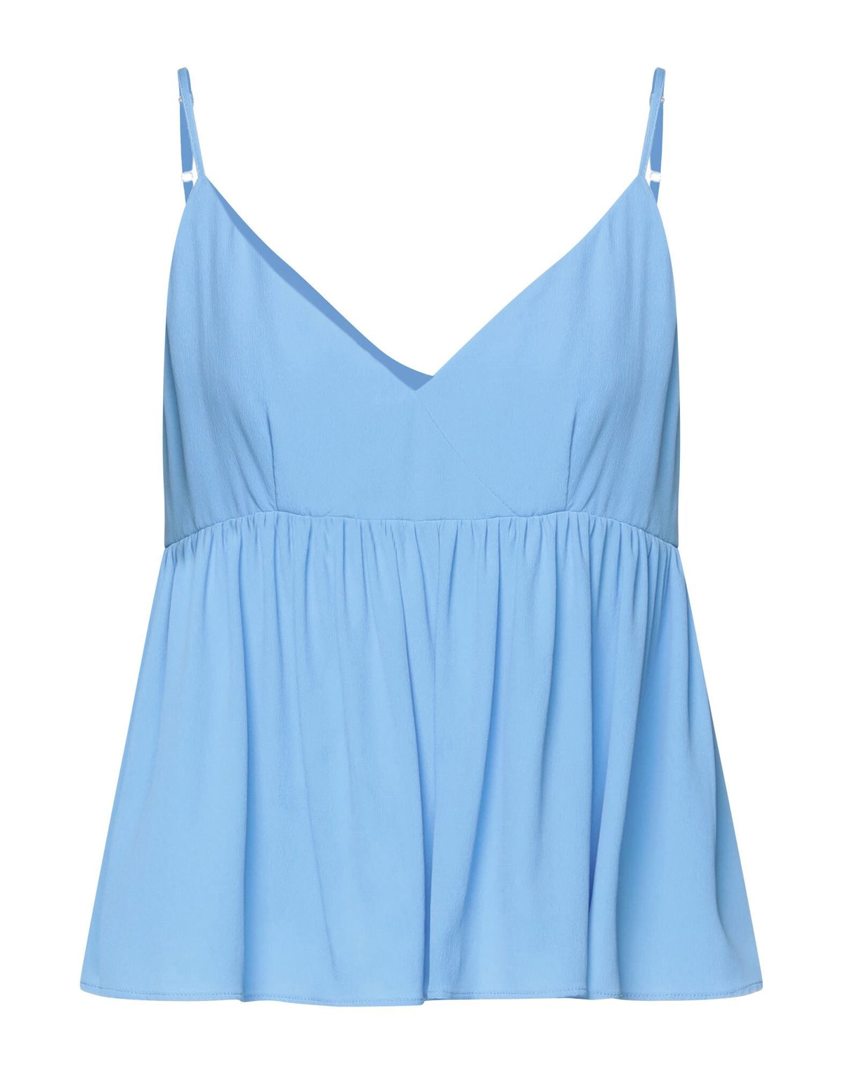 Semicouture Women's Deep Neck Crepe Top