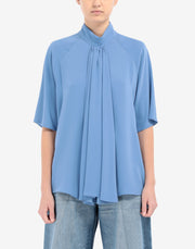 Mm6 Maison Margiela Women's Top in Blue