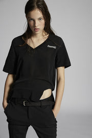 Dsquared2 Women's Short Sleeve T-Shirt in Black