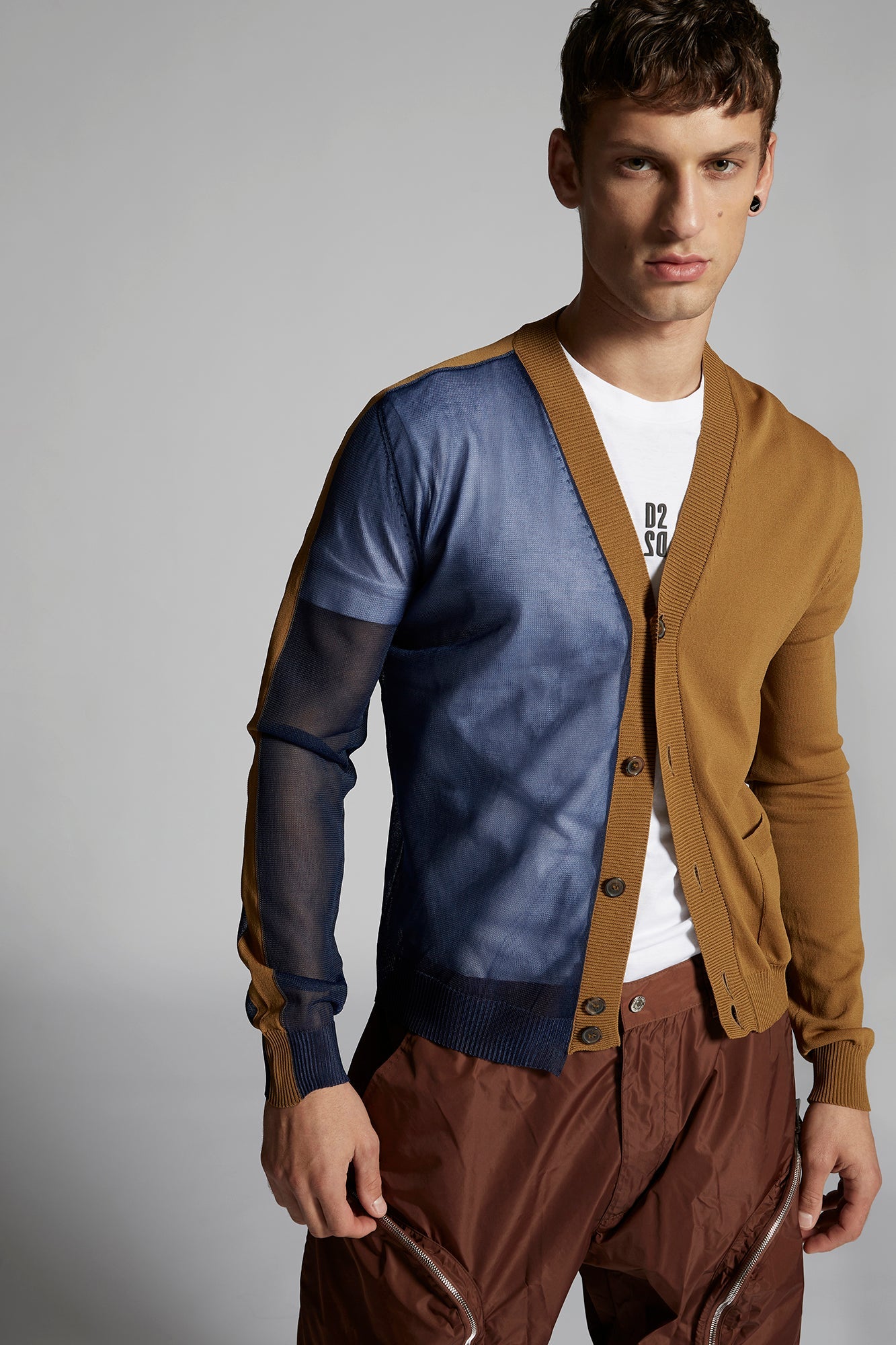 Dsquared2 Men's Cardigans in Brown