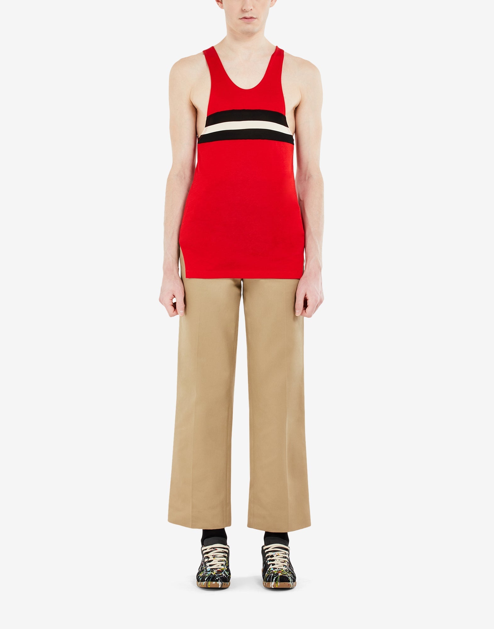 Maison Margiela Men's Vests in Red
