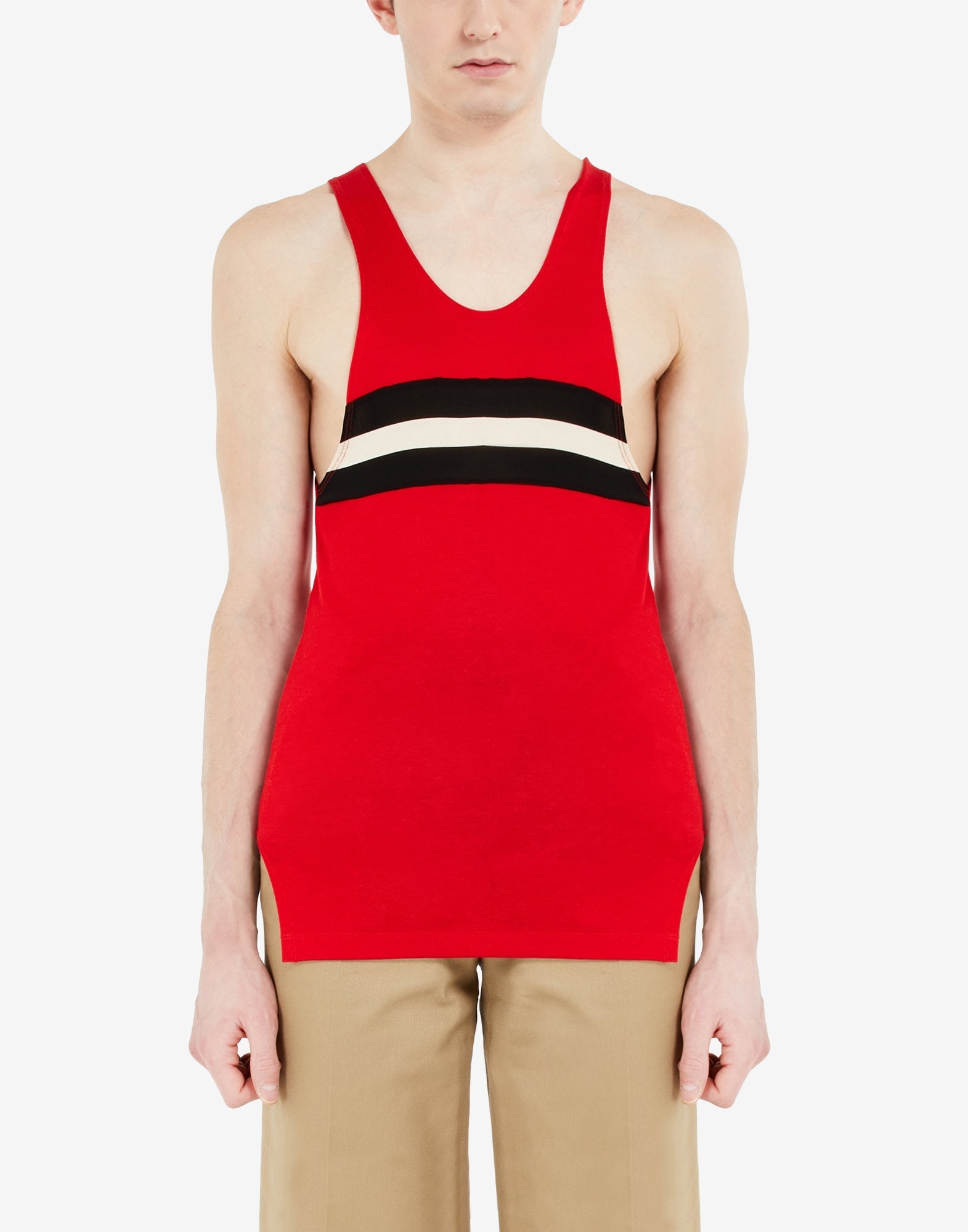 Maison Margiela Men's Vests in Red