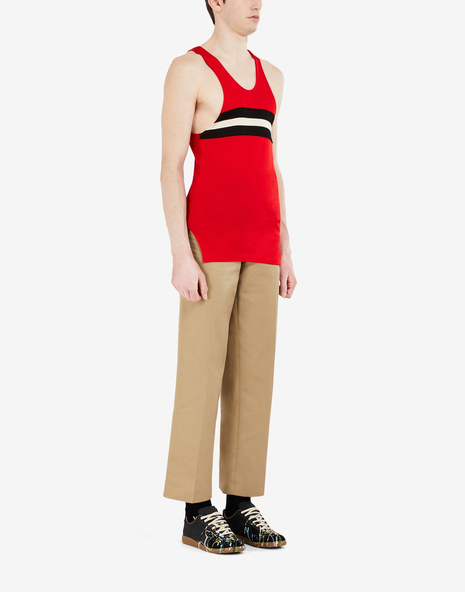 Maison Margiela Men's Vests in Red