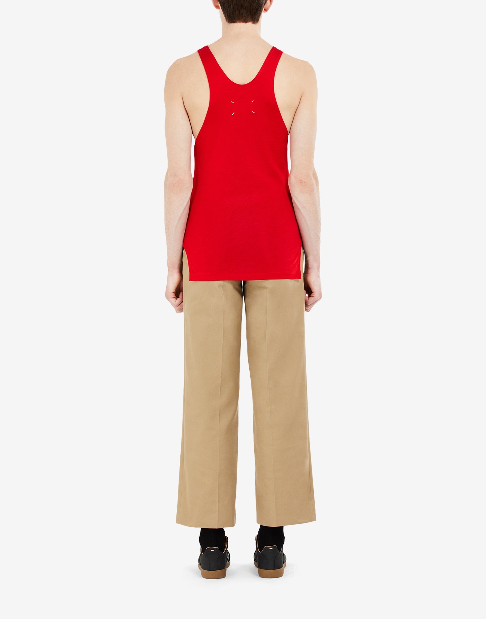 Maison Margiela Men's Vests in Red