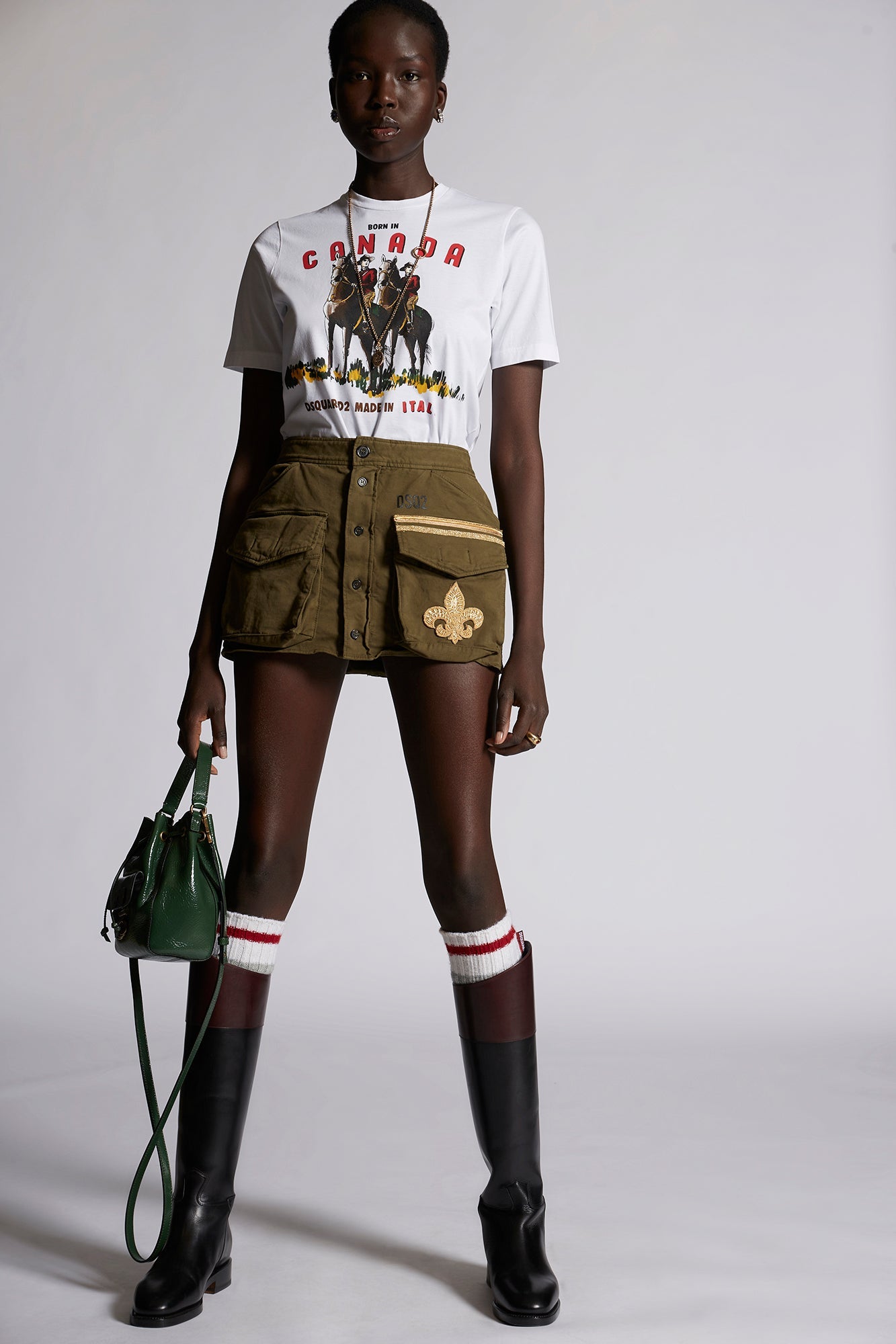Dsquared2 Women's Short Sleeve T-Shirt in White