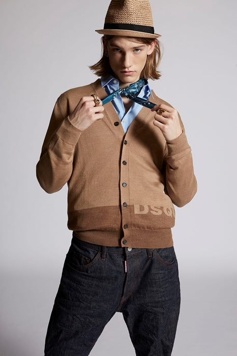 Dsquared2 Men's Cardigans in Beige