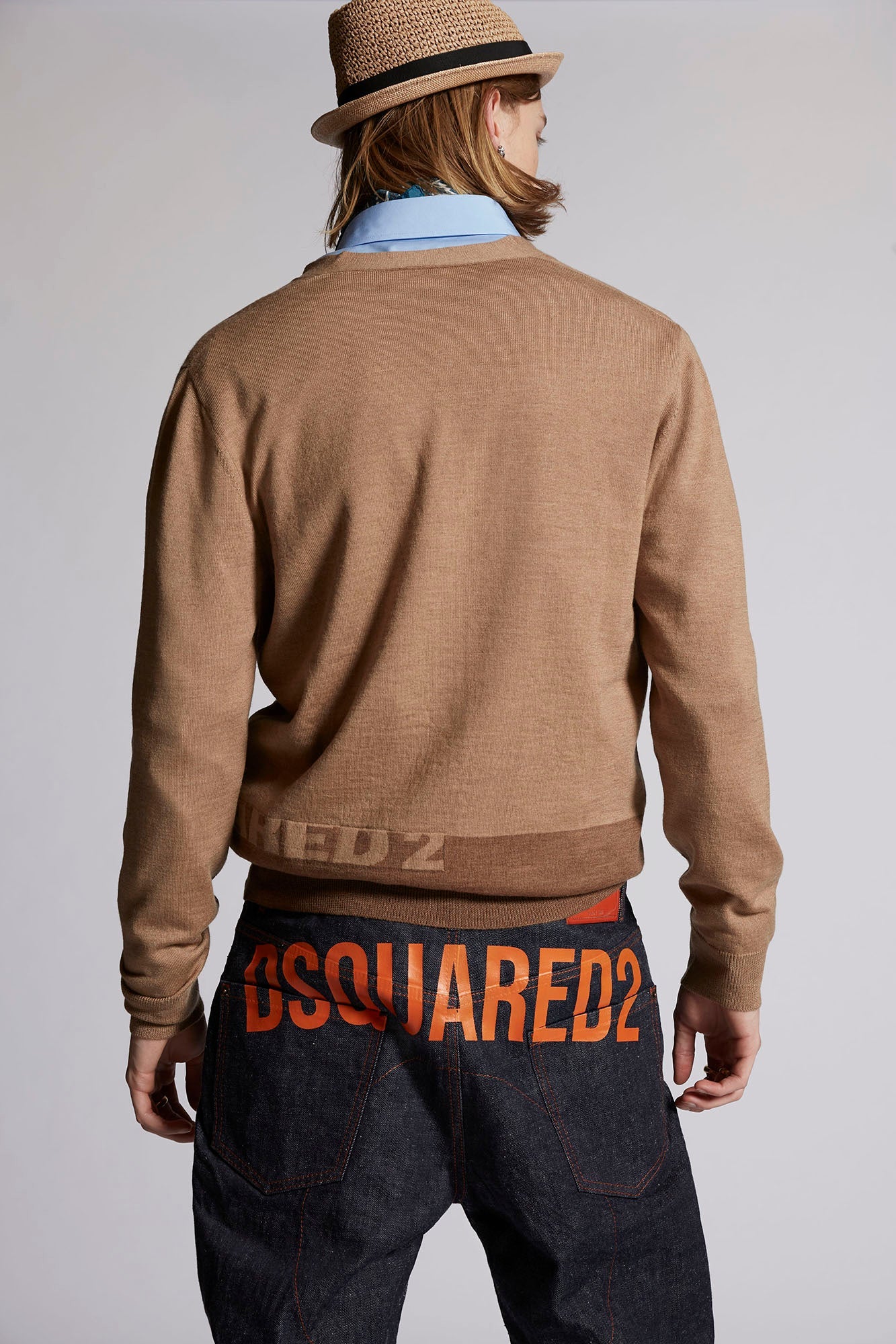 Dsquared2 Men's Cardigans in Beige