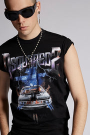Dsquared2 Men's Short Sleeve T-Shirt in Black