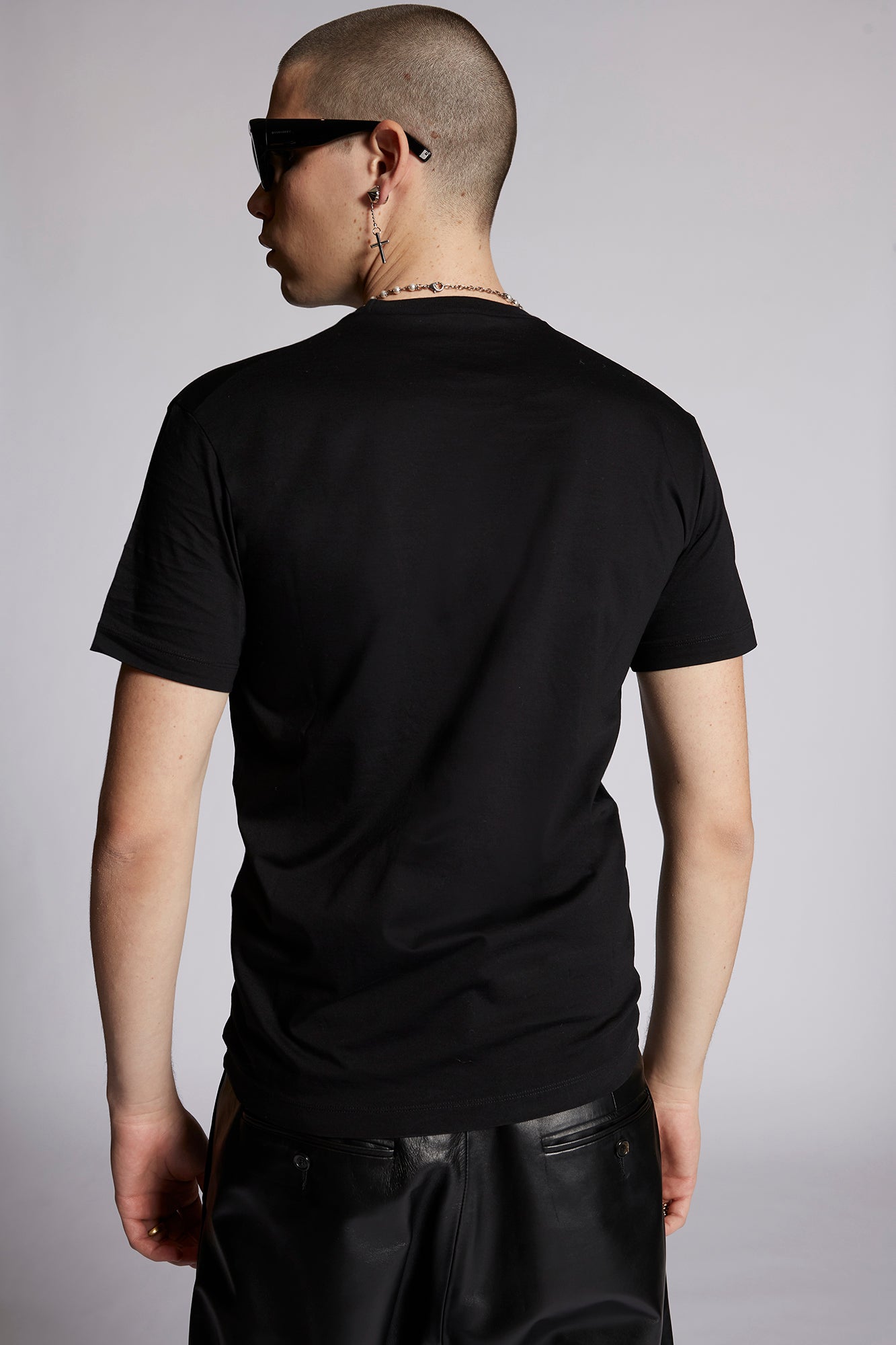Dsquared2 Men's Short Sleeve T-Shirt in Black