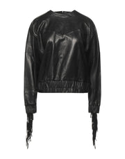 Iro Women's Crew Neck Leather Top