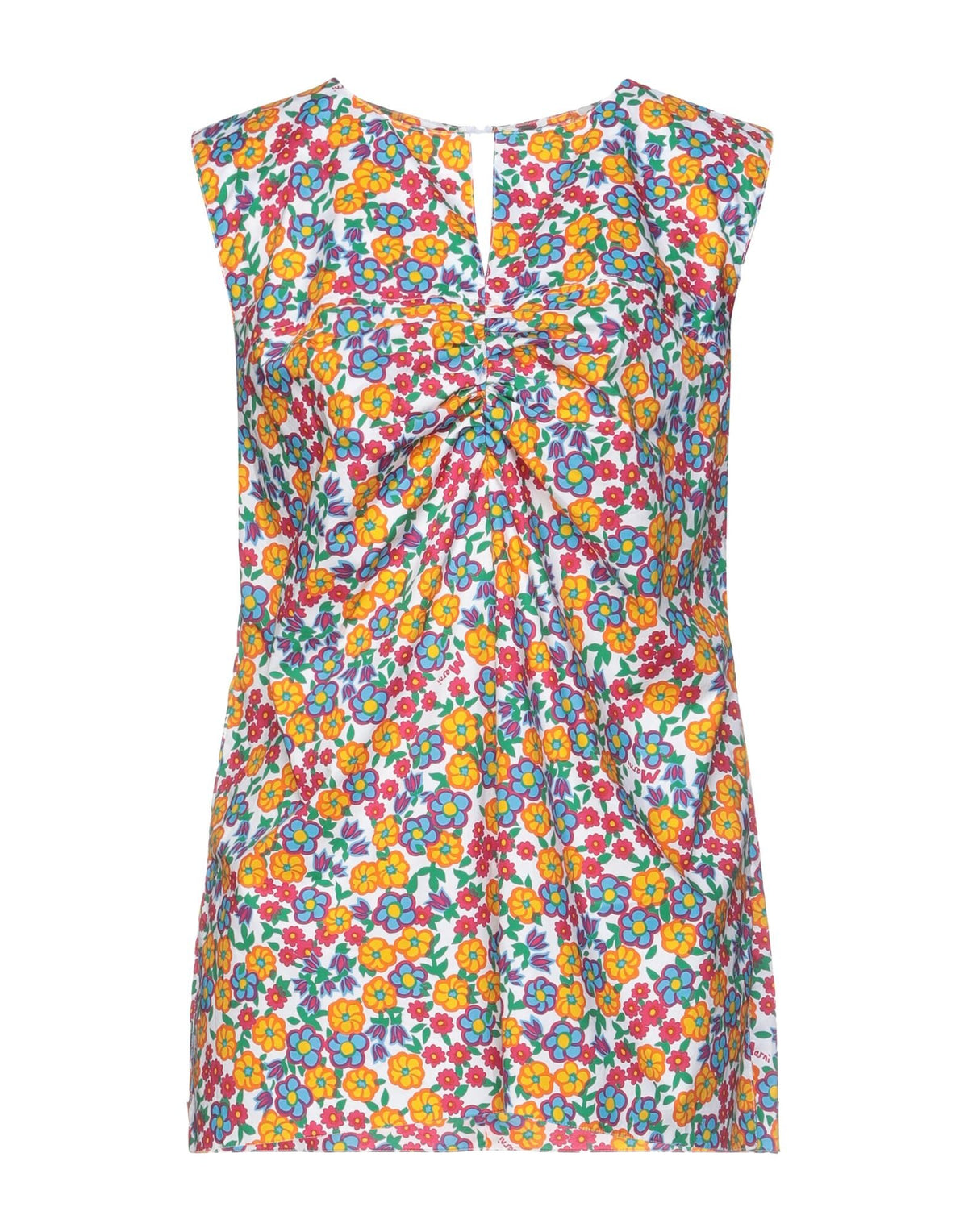 Marni Women's V-Neck Floral Top