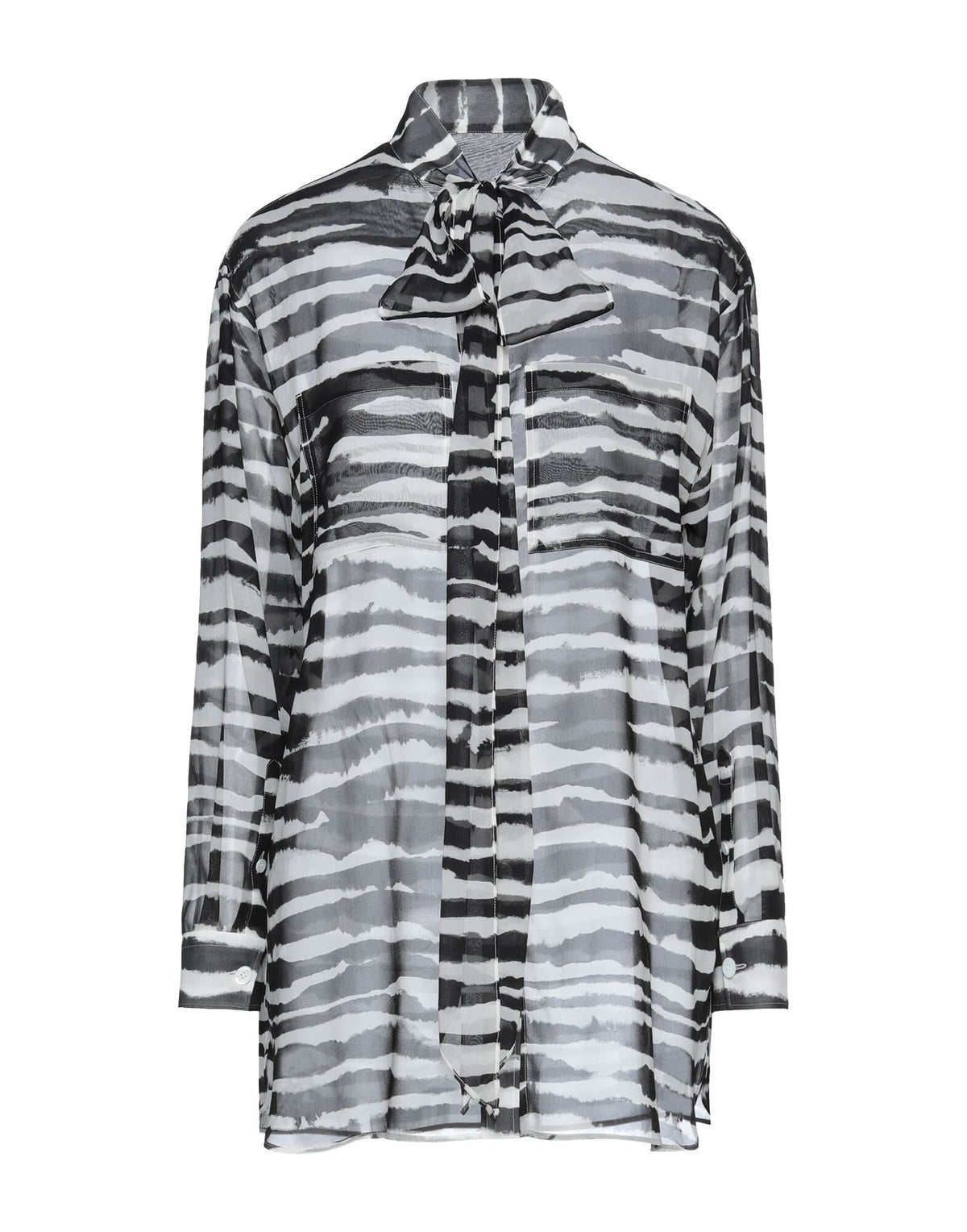 Burberry Women's Crepe Button Shirt