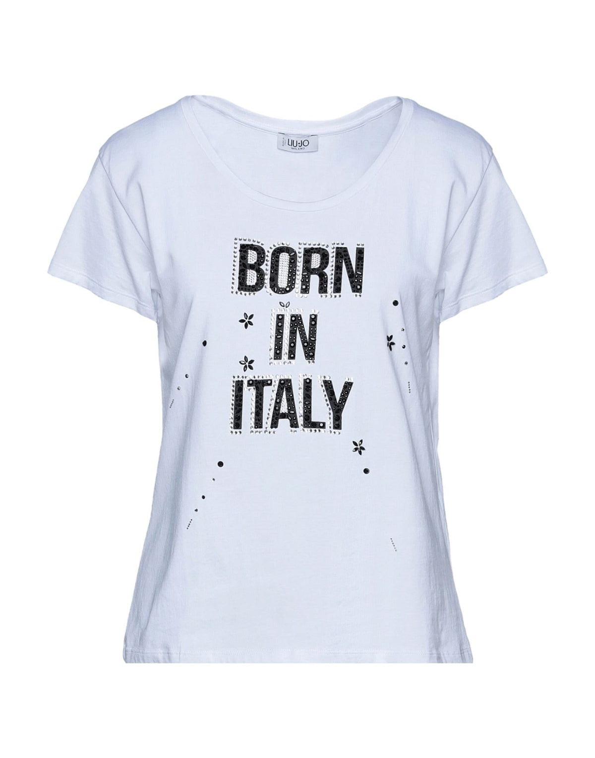 Liu •Jo Women's Crew Neck Jersey T-Shirt