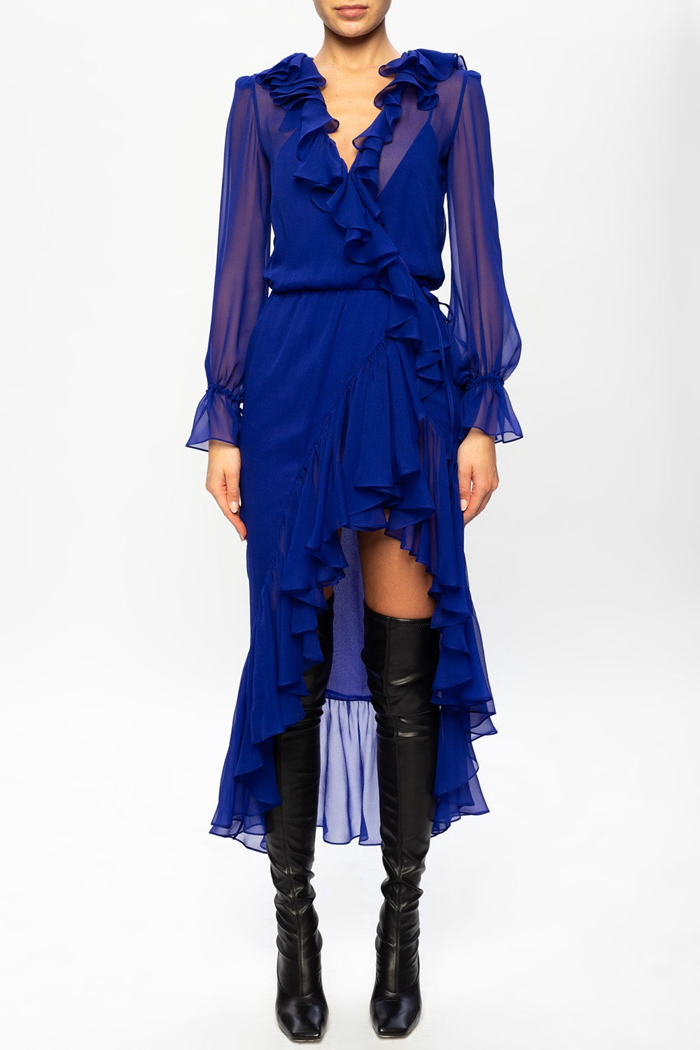 Saint Laurent Womens Dress in Blue