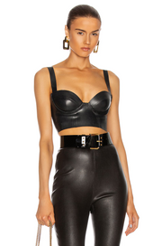 Saint Laurent Womens Corset in Black