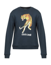 Roberto Cavalli Men's Crew Neck Logo Sweatshirt